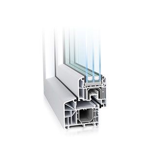 Kunstrofffenster Aluplast 4000 plus